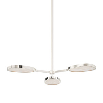 Patras LED Chandelier in Burnished Nickel (68|338-03-BN)