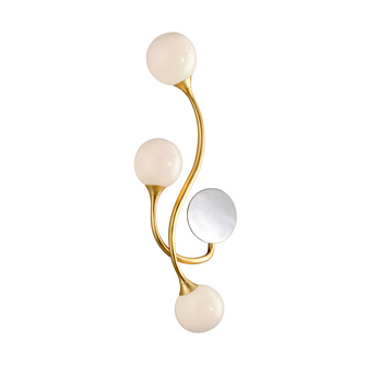 Signature LED Wall Sconce in Gold Leaf (68|294-14)