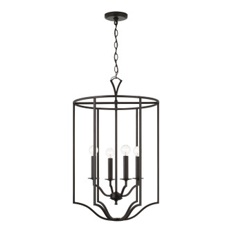 Jaymes Four Light Foyer Pendant in Old Bronze (65|542841OB)