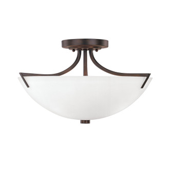 Stanton Three Light Semi-Flush Mount in Burnished Bronze (65|4037BB-SW)