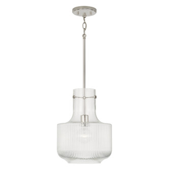 Nyla One Light Pendant in Polished Nickel (65|345111PN)