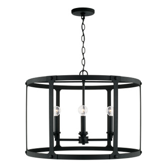 Brennen Four Light Pendant in Black Iron (65|344941BI)