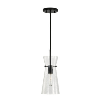 Mila One Light Pendant in Matte Black (65|342411MB)