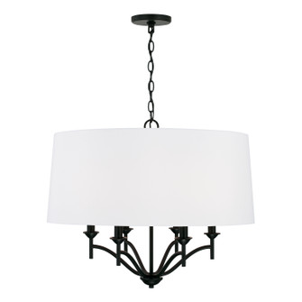 Peyton Six Light Pendant in Matte Black (65|342061MB)