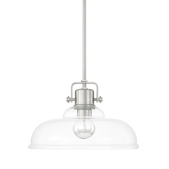 Jack One Light Pendant in Brushed Nickel (65|319911BN)