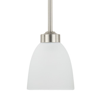 Jameson One Light Pendant in Brushed Nickel (65|314311BN-333)