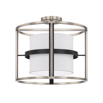 Tux Four Light Semi-Flush Mount in Black Tie (65|225241BT)