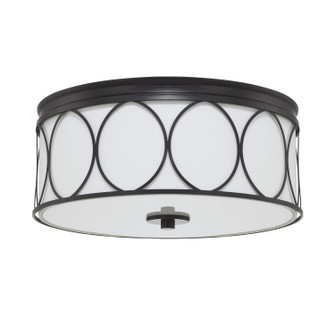 Rylann Three Light Flush Mount in Matte Black (65|225131MB-683)