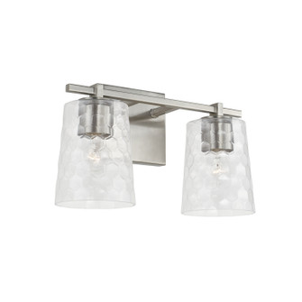 Burke Two Light Vanity in Brushed Nickel (65|143521BN-517)