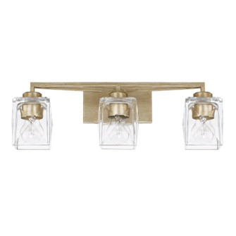 Karina Three Light Vanity in Winter Gold (65|128131WG-459)