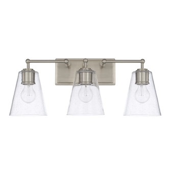 Murphy Three Light Vanity in Brushed Nickel (65|121731BN-463)