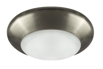 Led Edgeless LED Disk Light in Brushed Nickel (387|LED-SM4DL-BN-C)