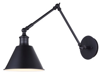 Morocco One Light Wall Sconce in Black (387|IWF582A01BK)