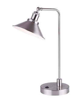 One Light Table Lamp in Brushed Nickel (387|ITL1017A21BN)