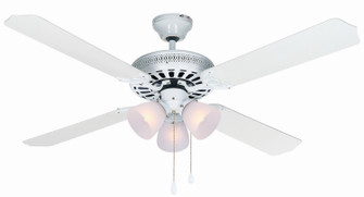 Chateau Iv 52''Ceiling Fan in White (387|CF52CH44WH)