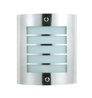 WALL One Light Wall Lamp in Brushed Steel (225|LA-163-BS)