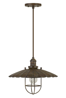 Olive One Light Pendant in Rust (225|FX-3725-1P)