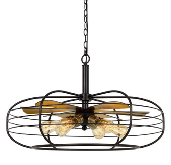 Margo Six Light Chandelier in Dark Bronze (225|FX-3711-6)