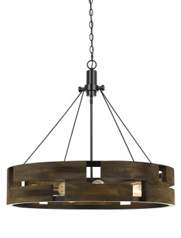 Bradford Nine Light Chandelier in Smoky Wood (225|FX-3670-9)