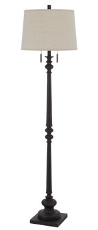 Torrington Two Light Floor Lamp in Rustic Iron (225|BO-3024FL)