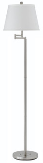 Andros One Light Floor Lamp in Brushed Steel (225|BO-2077SWFL-BS)