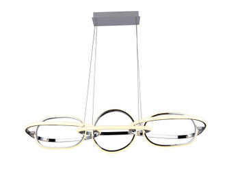 Circa LED Pendant in Chrome (192|HF5025-CH)