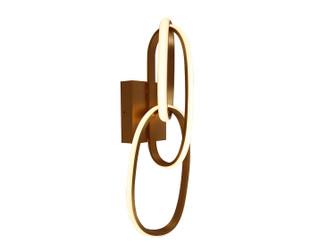 Circa LED Wall Sconce in Gold (192|HF5022-GL)