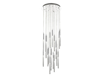 Boa 21 Light Pendant in Polished Nickel (192|HF2021-BOA-PN)