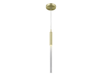 Main St. One Light Pendant in Brushed Brass (192|HF2020-FR-BB)