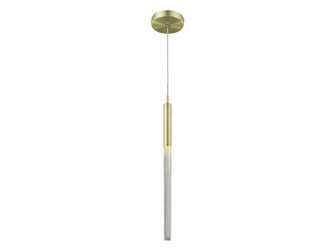 Boa One Light Pendant in Brushed Brass (192|HF2020-BOA-BB)