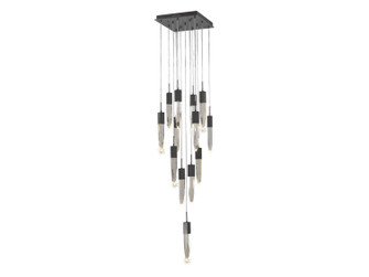 The Original Aspen 13 Light Flush Mount/Pendant in Dark Bronze (192|HF1905-13-AP-DBZ)