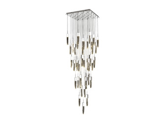 The Original Aspen 41 Light Flush Mount Pendant in Chrome (192|HF1903-41-AP-CH)