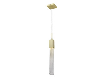 Boa One Light Pendant in Brushed Brass (192|HF1901-1-BOA-BB)