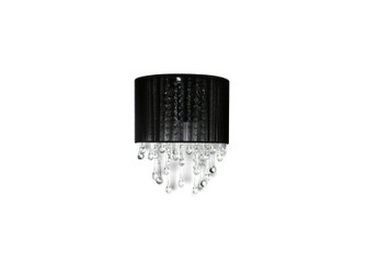 Beverly Dr. Two Light Wall Sconce in Black Silk String (192|HF1511-BLK)