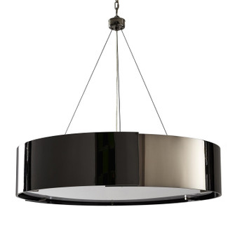 Dante Five Light Chandelier in Black Nickel (314|89448)