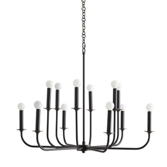 Breck 12 Light Chandelier in Bronze (314|89344)