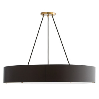 Marsha Six Light Chandelier in Matte Black (314|89023)