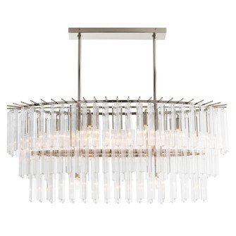 Nessa Eight Light Chandelier in Clear (314|89009)