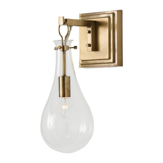 Sabine One Light Wall Sconce in Antique Brass (314|49986)