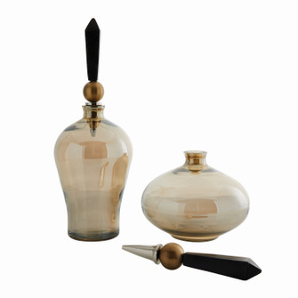Marla Decanters, Set of 2 in Smoke Luster (314|4635)