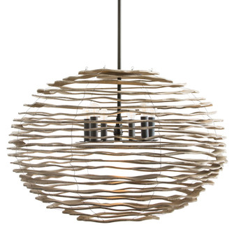 Rook Six Light Pendant in Natural (314|45100)