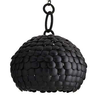 Ramya Three Light Pendant in Black (314|45059)