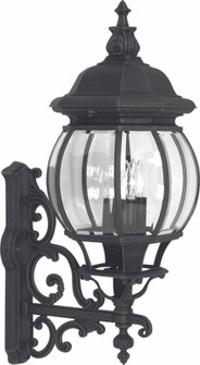 Classico Four Light Outdoor Wall Mount in Black (78|AC8490BK)