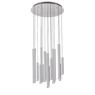 Galiano LED Chandelier in Satin Aluminum (78|AC7086SA)