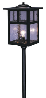 Mission One Light Landscape in Satin Black (37|LV18-M6TCS-BK)