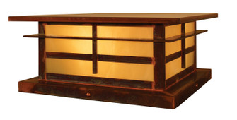 Finsbury One Light Column Mount in Antique Brass (37|FIC-12F-AB)