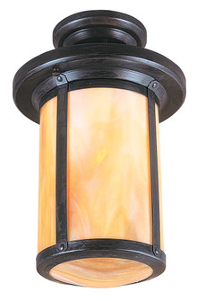 Berkeley One Light Semi-Flush Mount in Mission Brown (37|BCM-6WO-MB)