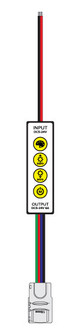 Simple Select Inline Controllers Tape Light in Multi Color (303|INLINE-RGB-CTRL)