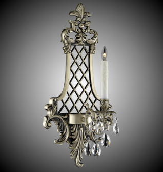 Wall Sconce One Light Wall Sconce in Antique Black Glossy (183|WS9456-ALN-02G-PI)