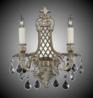 Wall Sconce Two Light Wall Sconce in Polished Brass w/Black Inlay (183|WS9452-OTK-12G-ST)